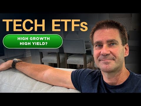 GREAT Tech ETFs to GROW your WEALTH - I'm still buying! Asset inflation...