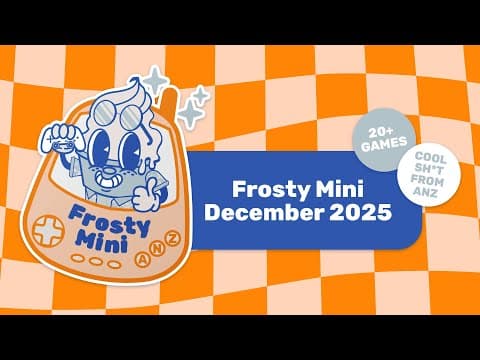 Frosty Mini Showcase 2025 - Games Made in Australia and Aotearoa NZ
