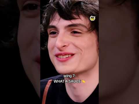 Finn Wolfhard's reaction to every wing on Hot Ones ๐ฅ๐ฅต