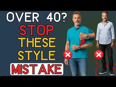 Over 40? Here’s How to Upgrade Your Style Instantly | 40+ Men's Fashion