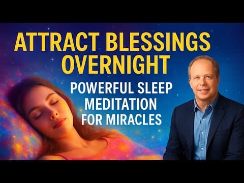 Attract Blessings Overnight Powerful Sleep Meditation for Miracles Dr Joe Dispenza Inspired