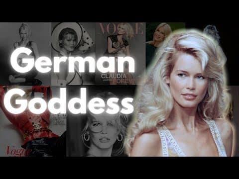 They Don't Make Models Like Claudia Schiffer Anymore!!