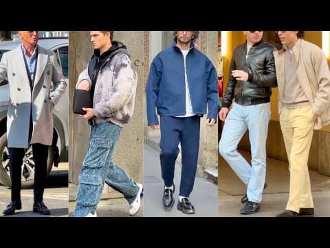 Spring 2025 Italian Men’s Fashion 🇮🇹What’s hot this spring | Men’s Sneakers #mensfashion