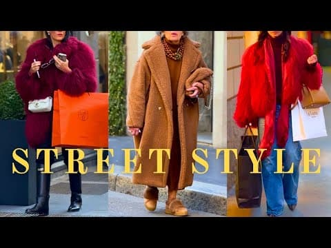Street Style Inspiration from Milan: Trendy, Stylish, and Totally Gorgeous Winter Outfits