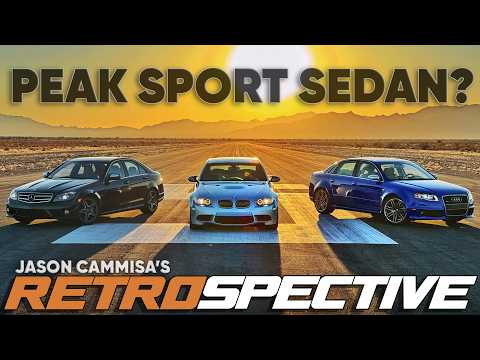 BMW E90 M3, Audi RS4 & C63 AMG Battle CT4-V Blackwing: Which Is Best? — Jason Cammisa RetroSpective