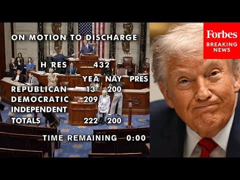 BREAKING: Dem-Backed Petition To Overrule Trump Federal Unions Exec Order Clears House Hurdle