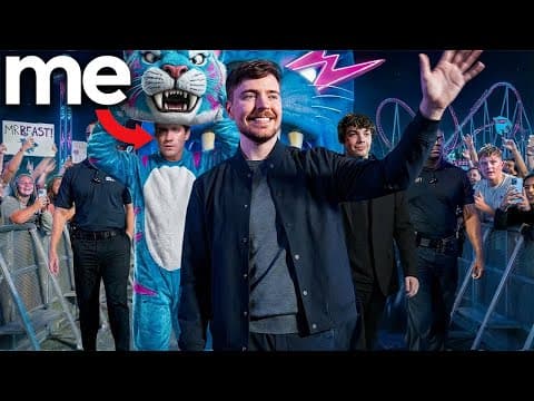 I Secretly Lived In MrBeast's Theme Park