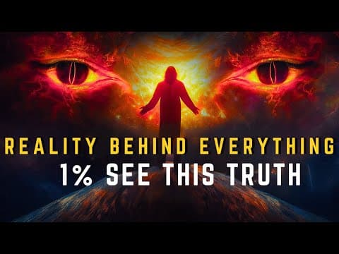 Only 1% Will Ever See This Truth | The Hidden Reality Behind Everything