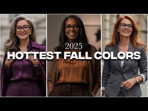 2025 Fall's HOTTEST Color Trends - What's IN and What's OUT
