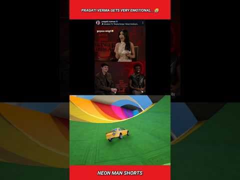 Pragati Verma gets Very Emotional...๐ญ #shorts