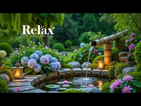 Peaceful Piano + Nature Sounds 🌿 Relieve Stress, Anxiety & Depression | Calm Mind & Body
