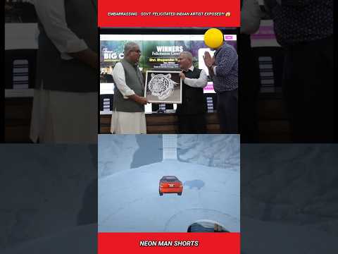 Embarrassing - Govt. Felicitated Indian Artist Exposed?! 😱 #shorts