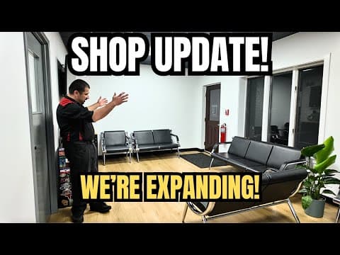 Shop Update! We're Expanding!