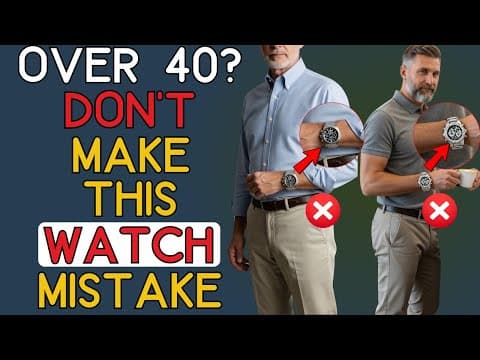 WATCH Mistakes Men Over 40 Often Make – Are You Guilty? | 40+ Men's Fashion