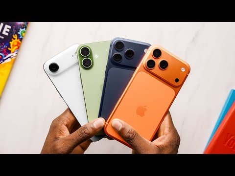 iPhone 17/Pro/Air Unboxing: 1 Hot Take!