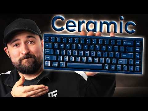 A Fully CERAMIC Keyboard....It feels weird. - Keychron Q 16 HE