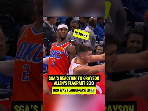 Grayson Allen had SGA SHOOK😭