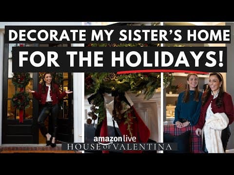 My sister's Traditional Holiday Home Makeover She's RALPH LAUREN OBSESSED! DIY's & Budget friendly!