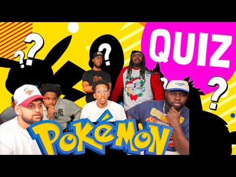 RDC Plays A Pokemon Knowledge Quiz