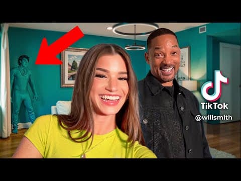 I Secretly Hid in Celebrity TikToks