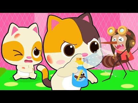 Go Away! Bad Mosquitoes | Kids Safety Tips | Nursery Rhymes | Kids Songs | Kids Videos | BabyBus