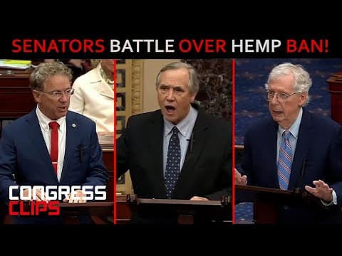 🌿 Hemp Ban Sparks Fierce Senate Floor Debate! (Top Moments)