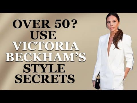 11 Must-Have Wardrobe Staples from Victoria Beckham’s Style