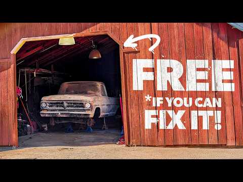 If you fix this barn find, YOU KEEP IT