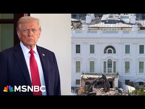 Chaos at the WH: Trump taps MAGA loyalists to demolish East Wing, WSJ