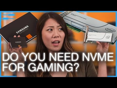 NVME PCIe SSD vs. SATA SSD for Gaming, Tested!