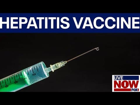 CDC panel recommends new Hepatitis B vaccine rules