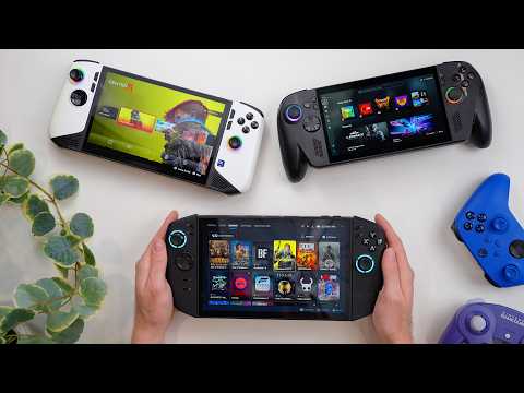Lenovo Legion Go 2 vs ROG Xbox Ally X vs MSI Claw 8 AI+ Which Gaming Handheld Should You Buy?