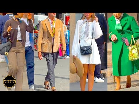 Milan Street Style Spring Bandana Trends: How to Wear a Bandana Scarf like a Milanese fashionista