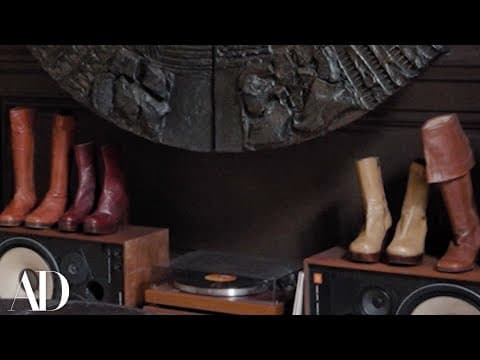 Lenny Kravitz Owns James Brown's Boots & John Lennon's Shirt