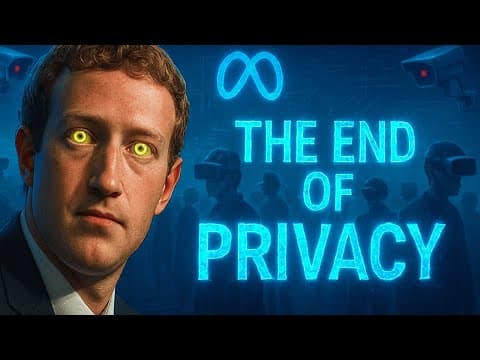 Meta’s Master Plan: The End of Privacy As We Know It