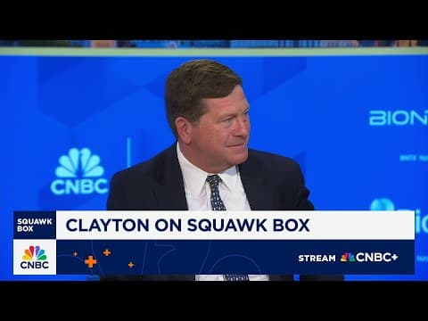 Watch CNBC's full interview with former SEC chairman Jay Clayton