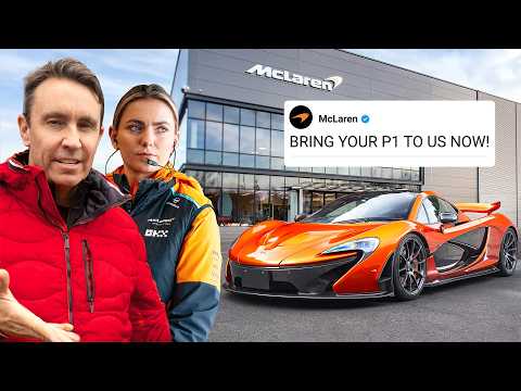 MCLAREN ASKED TO SEE MY £1,200,000 P1 I BOUGHT