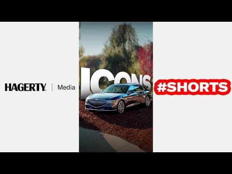 Hyundai, Lexus, And The 2023 Genesis G90 | ICONS #shorts #hagerty