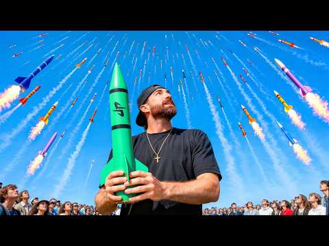 100 Person Rocket Battle