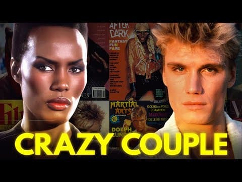How Fashion Wildest Couple Took Over The 80s - Grace Jones and Dolph Lundgren