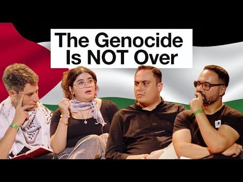 Ceasefire Is NOT the End of the Gaza Genocide. Here’s Why | Aaron Bastani meets Palestinian Writers