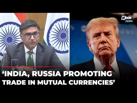 Big Dollar Shock To Trump? MEA Confirms India And Russia ‘Promoting Trade In Mutual Currencies’