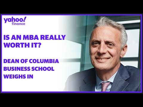 Columbia University MBA program: Business School Dean on getting an MBA and social responsibility