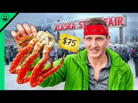 Alaska's WILD State Fair Food!!