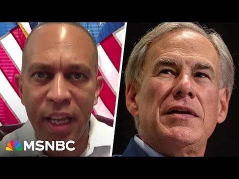 Jeffries: Gov. Abbott is a ‘cowardly, fake bully’