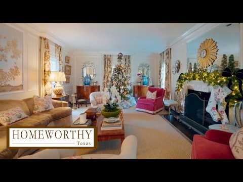 TEXAS CHRISTMAS HOUSE | A Traditional Dallas Home Decked Out in Bright, Colorful Holiday Style
