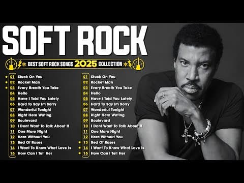 Soft Rock Ballads 70s 80s 90s 📀 Best Soft Rock Songs 2025 Collection 📀 Soft Rock Playlist