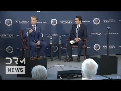 FULL INTERVIEW: America First Defense Strategy Explained by Hegseth | DRM News | AC1F