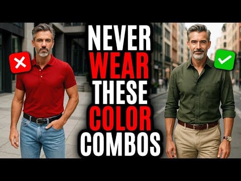 10 Outdated Color Combos for Men 40+ (And What to Wear Instead) | Men’s Style 40+