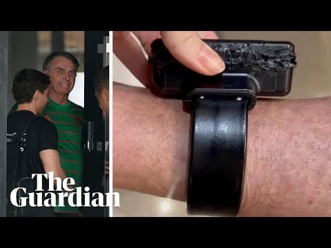 Brazil's ex-president Bolsonaro admits damaging ankle monitor with hot iron